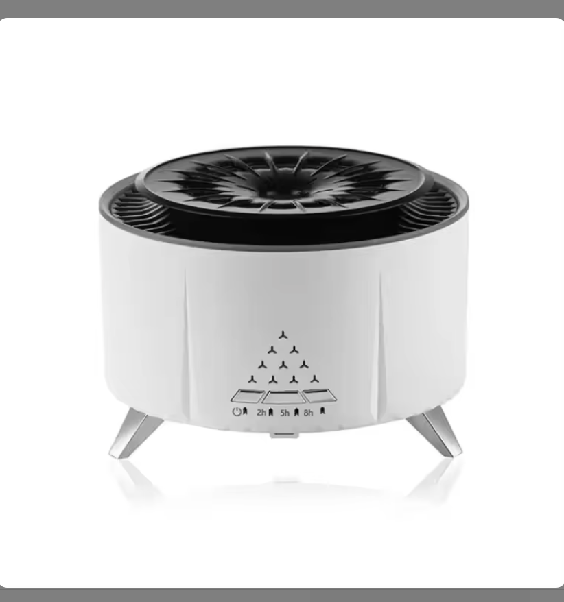 JellyMist – Flame Diffuser & Bluetooth Speaker