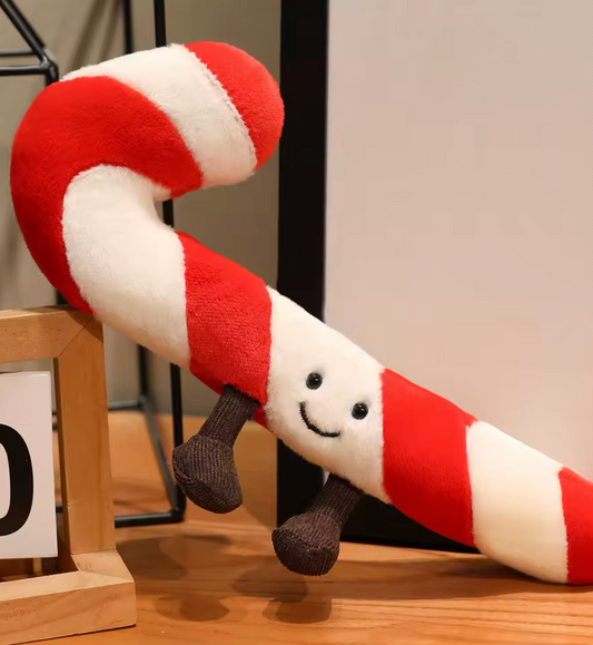 Festive Candy Cane Christmas Pillow – Perfect Holiday Accent