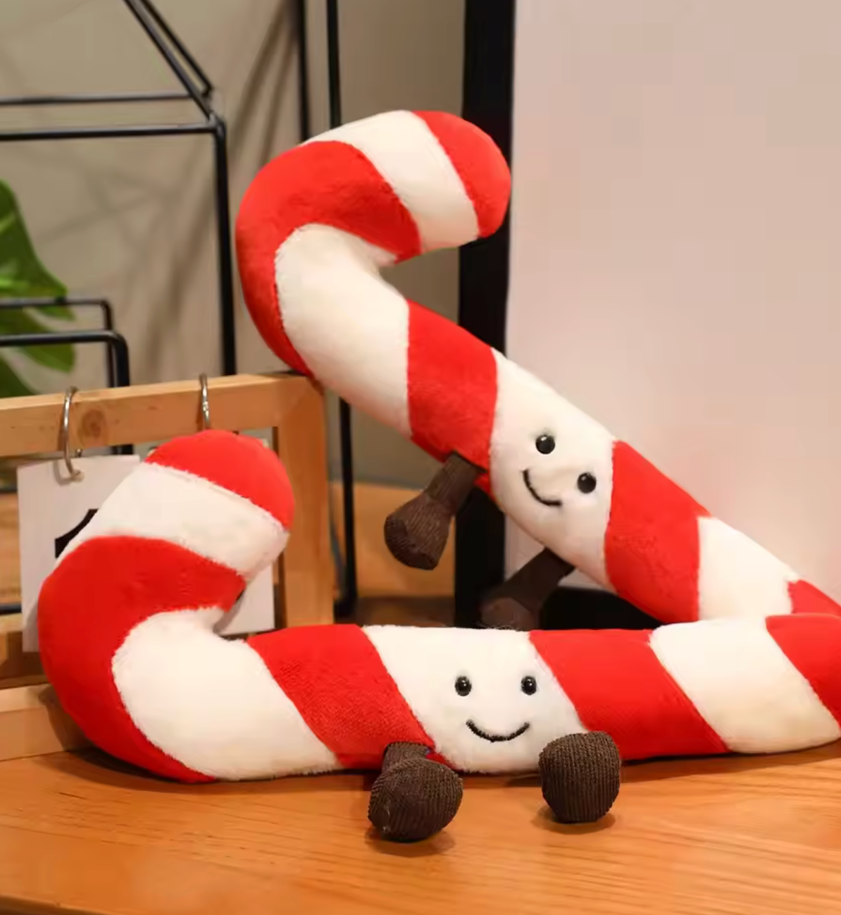 Festive Candy Cane Christmas Pillow – Perfect Holiday Accent